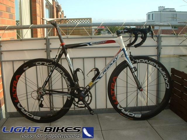 7,30 kg - Ridley Damocles 08 Team Custom