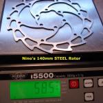 Nino´s 140mm Steel Rotor