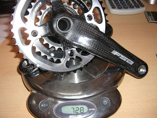 FSA K-Force komplett ohne Lagerschalen