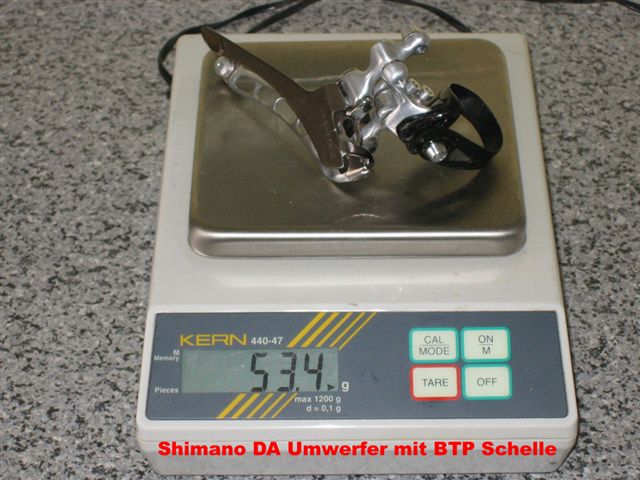 Shimano Dura Ace mit Schelle