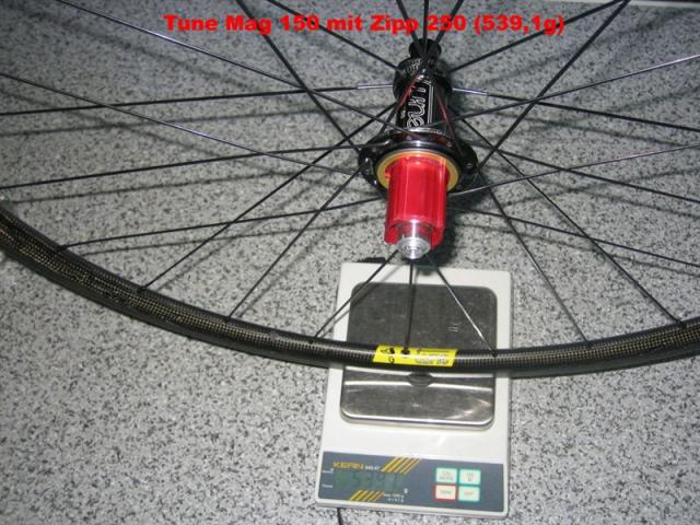 Zipp 250 - Tune Mag 150  Hr.