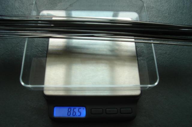 DT Swiss aerolite 2.0-2.3 x 0.9 x 266mm, sz, 20Stk