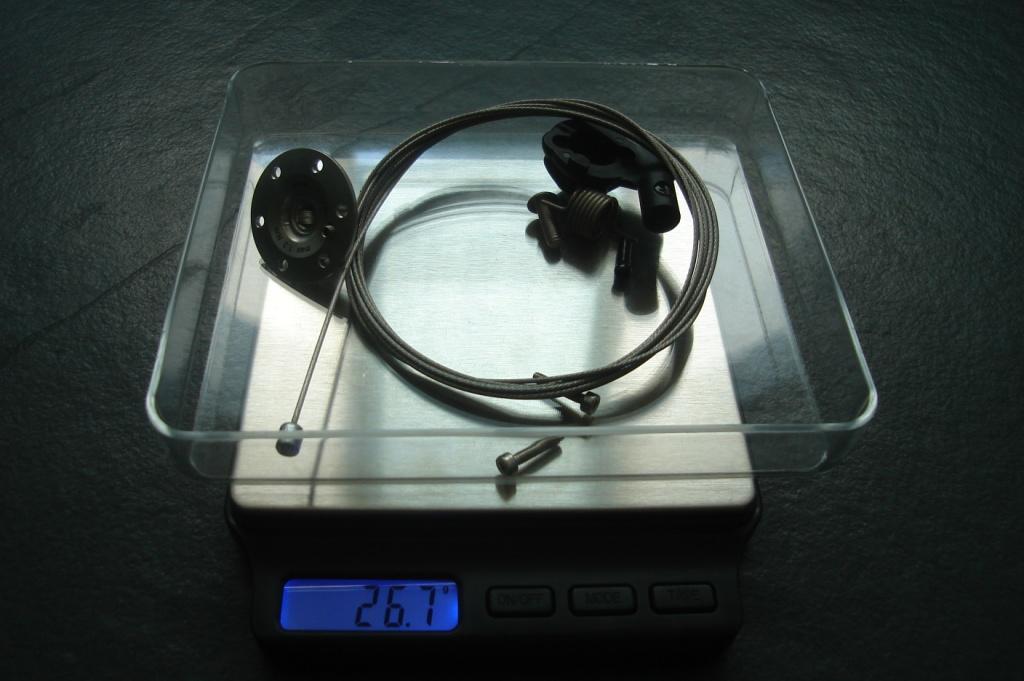 DT Swiss XR Remote Control, Schrauben und Zug (ungekürzt)