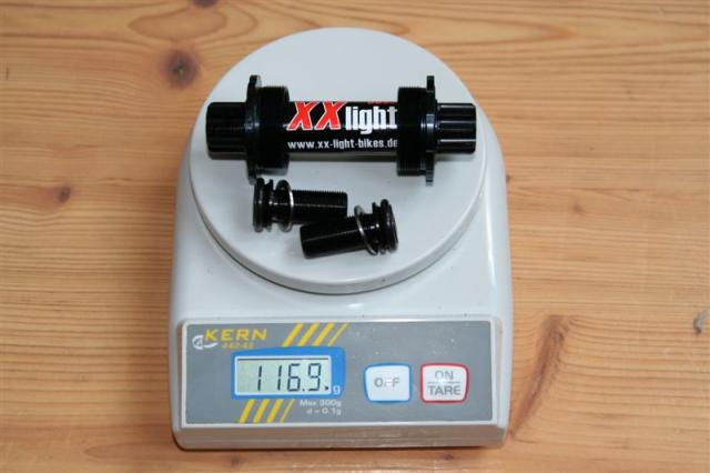 XX Light Bikes 108mm/ 68er  inkl. Schrauben
