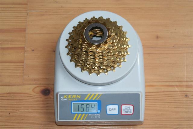 Leichtkraft Titan 11-25 inkl. Abschlussring Campagnolo