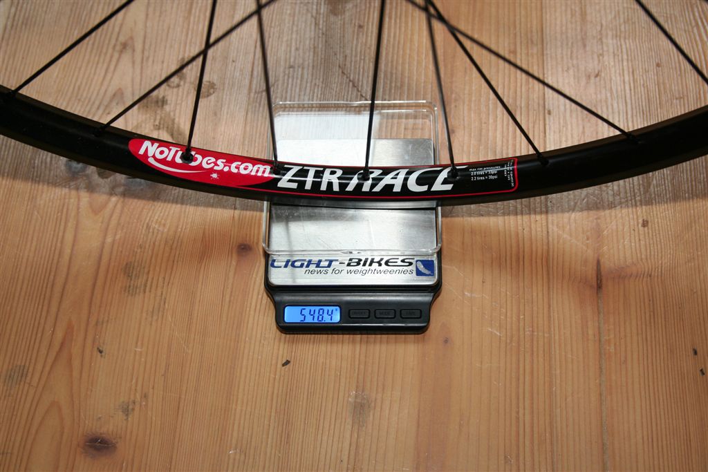 NoTubes Race - Tune Princess - Sapim CX Ray  Vr.