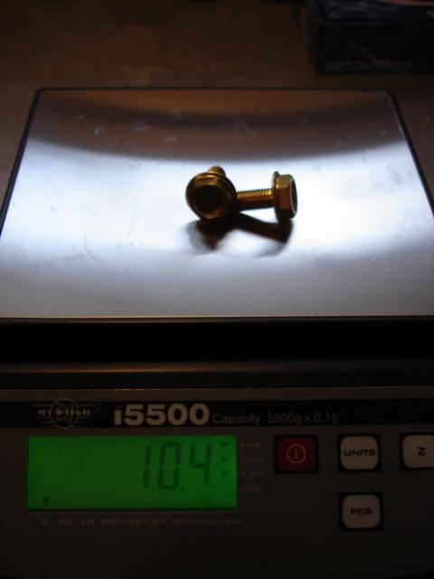 Kurbelschrauben aus Titan