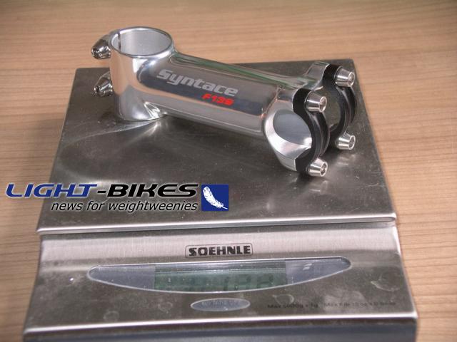 Syntace F 139 polished inkl. Titankit, 105mm