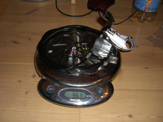 Magura Marta SL rear - komplett 160mm