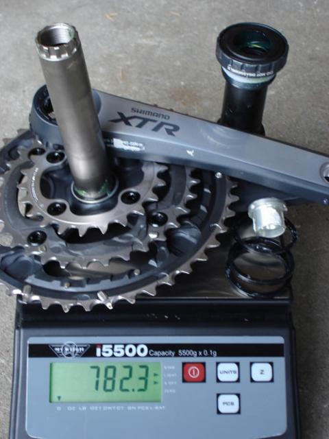 Shimano XTR 2007 inkl. Lager