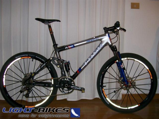 09,8 kg - Trek Top Fuel 110