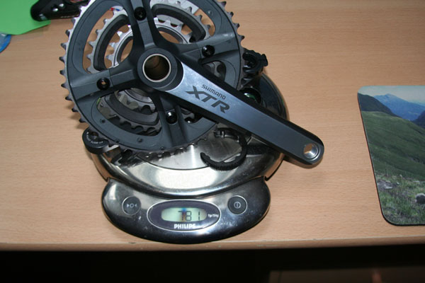 Shimano XTR 2007 inkl. Lager