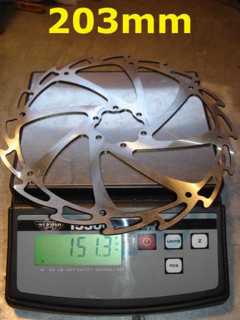 Disc 203 mm