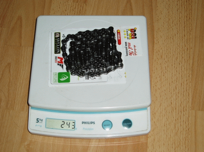 KMC X10 SL silver  ungekürzt