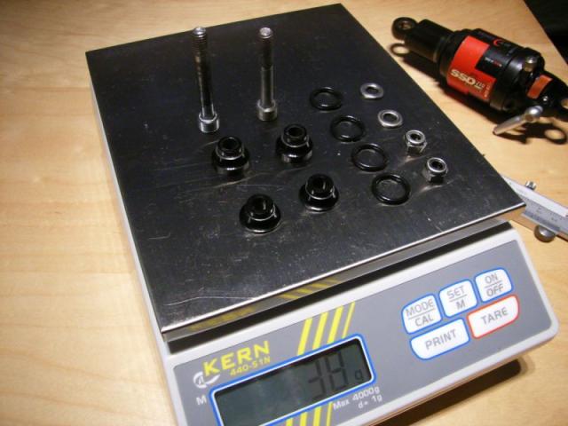 Dämperschrauben Scalpel