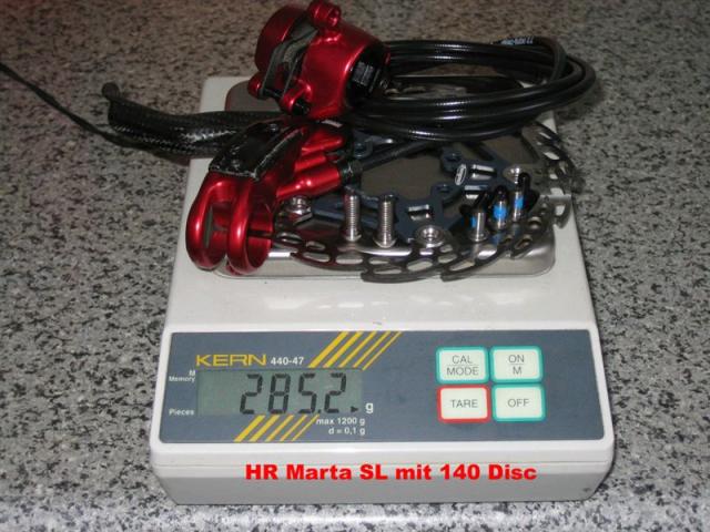 Magura Marta SL  rear 140mm