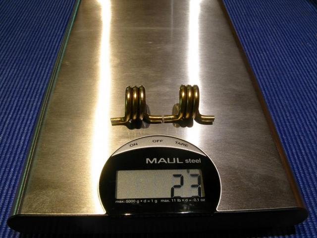 Egg Beater Stahl Federn