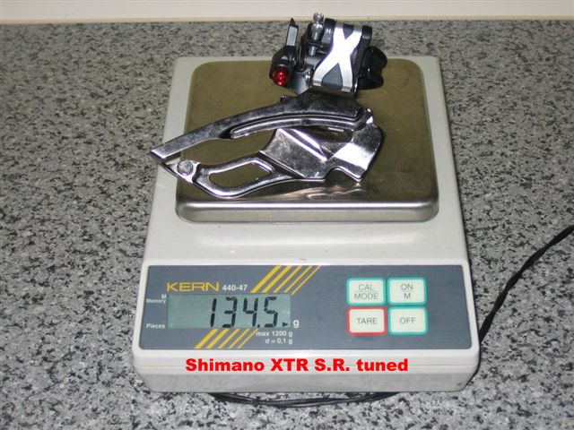 Shimano XTR tuned