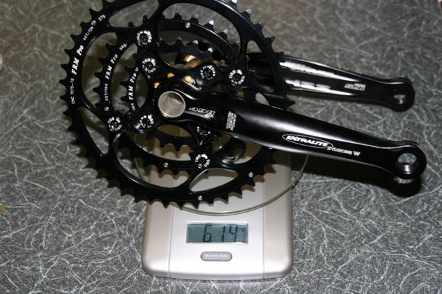 Extralite E-Bones W mit Lager, FRM Blätter, Tiso Schrauben