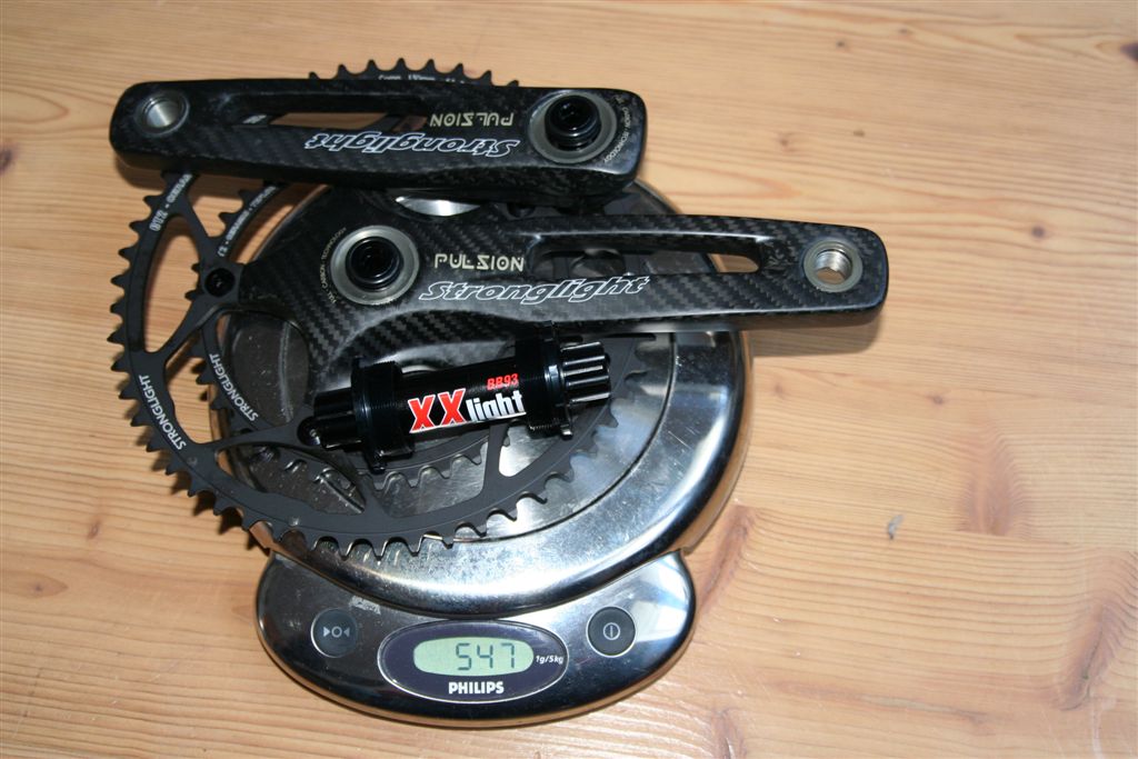 Stronglight Pulsion 39/53 inkl. XX Light Bikes