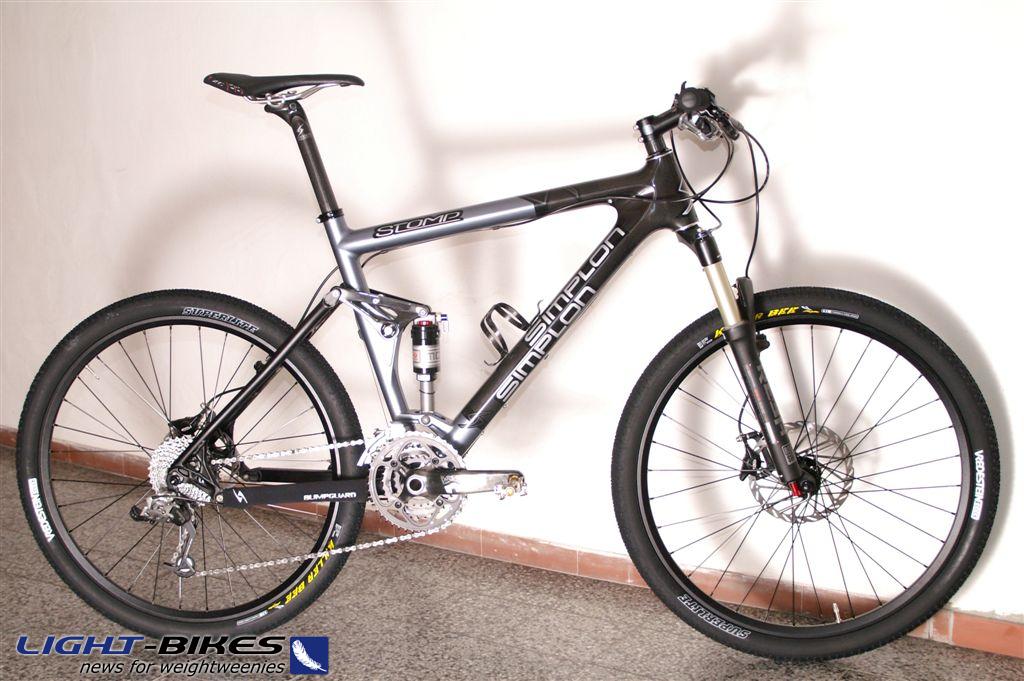 10,7 kg - Simplon Stomp