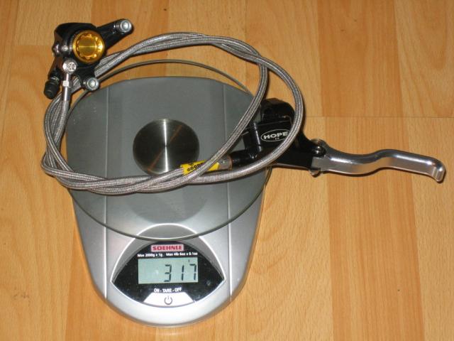 Mono Mini HR, 180mm, Stahlflex von Goodridge