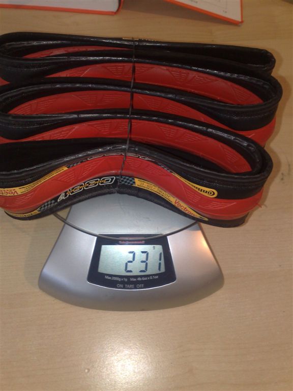 Continental - GP4000 rot - 231g