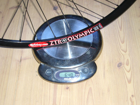 Tune King/ NoTubes ZTR Olympic/ DT Aerolite 32L. Vr.