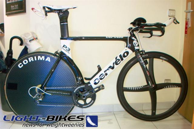 7,7 kg - Cervelo P3