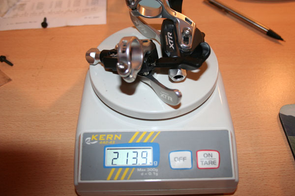 Shimano XTR Rapidfire 2007 mit Titanschraube